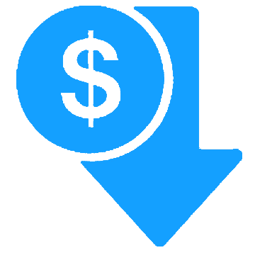Lower Prices-blue