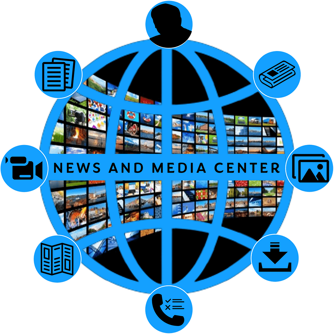 Webpage-Image-News and Media Center without sub-titles