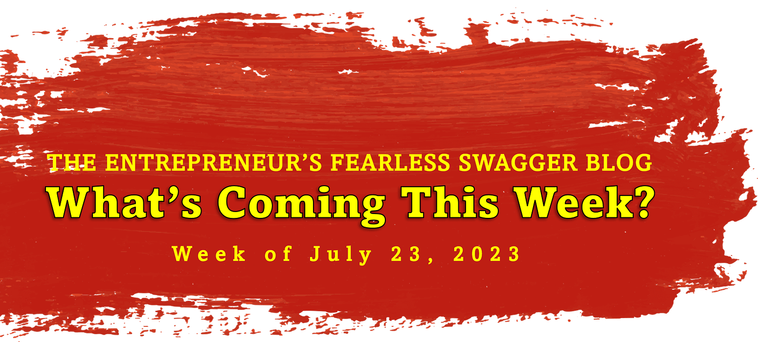 Whats coming this week-07-23-2032