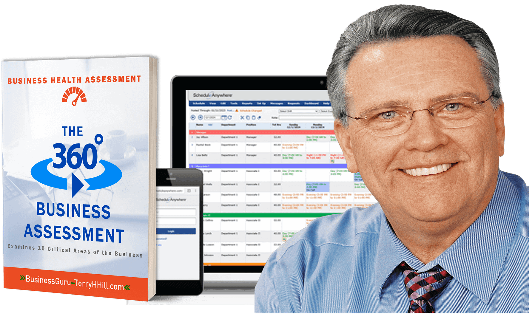 The 360 Business Assessment plus Debriefing Call with Terry at BusinessGuru-TerryHHill.com